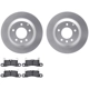 Purchase Top-Quality DYNAMIC FRICTION COMPANY - 4502-74138 - Rear Disc Brake Kit pa1