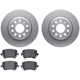 Purchase Top-Quality DYNAMIC FRICTION COMPANY - 4502-74149 - Rear Disc Brake Kit pa1