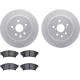 Purchase Top-Quality DYNAMIC FRICTION COMPANY - 4502-75050 - Rear Disc Brake Kit pa2