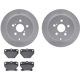 Purchase Top-Quality DYNAMIC FRICTION COMPANY - 4502-76115 - Rear Disc Brake Kit pa1