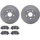 Purchase Top-Quality DYNAMIC FRICTION COMPANY - 4502-76117 - Rear Disc Brake Kit pa1