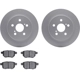 Purchase Top-Quality DYNAMIC FRICTION COMPANY - 4502-76140 - Rear Disc Brake Kit pa2