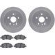 Purchase Top-Quality DYNAMIC FRICTION COMPANY - 4502-76143 - Disc Brake Kit pa1