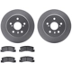 Purchase Top-Quality DYNAMIC FRICTION COMPANY - 4502-76155 - Rear Disc Brake Kit pa1