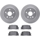 Purchase Top-Quality DYNAMIC FRICTION COMPANY - 4502-76156 - Rear Disc Brake Kit pa1