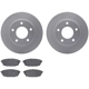 Purchase Top-Quality DYNAMIC FRICTION COMPANY - 4502-80055 - Rear Disc Brake Kit pa1