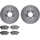 Purchase Top-Quality DYNAMIC FRICTION COMPANY - 4502-80079 - Rear Disc Brake Kit pa2