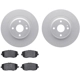 Purchase Top-Quality DYNAMIC FRICTION COMPANY - 4502-80101 - Rear Disc Brake Kit pa1