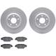 Purchase Top-Quality DYNAMIC FRICTION COMPANY - 4502-80106 - Rear Disc Brake Kit pa1