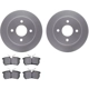 Purchase Top-Quality DYNAMIC FRICTION COMPANY - 4502-99008 - Rear Disc Brake Kit pa1