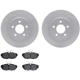 Purchase Top-Quality DYNAMIC FRICTION COMPANY - 4502-99015 - Rear Disc Brake Kit pa1