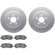 Purchase Top-Quality DYNAMIC FRICTION COMPANY - 4502-99052 - Rear Disc Brake Kit pa1