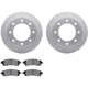 Purchase Top-Quality DYNAMIC FRICTION COMPANY - 4502-99112 - Rear Disc Brake Kit pa1