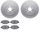 Purchase Top-Quality DYNAMIC FRICTION COMPANY - 4502-99189 - Rear Disc Brake Kit pa1