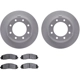 Purchase Top-Quality DYNAMIC FRICTION COMPANY - 4502-99195 - Disc Brake Kit pa1