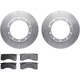 Purchase Top-Quality DYNAMIC FRICTION COMPANY - 4502-99205 - Rear Disc Brake Kit pa1