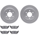 Purchase Top-Quality DYNAMIC FRICTION COMPANY - 4502-99217 - Rear Disc Brake Kit pa1