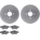 Purchase Top-Quality DYNAMIC FRICTION COMPANY - 4502-99223 - Ensembre de disques de frein arrière pa1