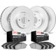 Purchase Top-Quality DYNAMIC FRICTION COMPANY - 4504-07002 - Rear Disc Brake Kit pa1