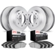 Purchase Top-Quality DYNAMIC FRICTION COMPANY - 4504-48011 - Ensembre de disques de frein arrière pa1
