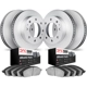 Purchase Top-Quality DYNAMIC FRICTION COMPANY - 4504-54011 - Rear Disc Brake Kit pa2