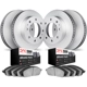 Purchase Top-Quality DYNAMIC FRICTION COMPANY - 4504-54022 - Rear Disc Brake Kit pa1