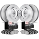 Purchase Top-Quality DYNAMIC FRICTION COMPANY - 4504-54050 - Rear Disc Brake Kit pa2