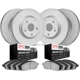 Purchase Top-Quality Rear Disc Brake Kit by DYNAMIC FRICTION COMPANY - 4504-67033 pa1