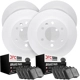 Purchase Top-Quality DYNAMIC FRICTION COMPANY - 4504-73049 - Ensembre de disques de frein arrière pa1