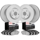 Purchase Top-Quality Ensembre de disques de frein arrière de DYNAMIC FRICTION COMPANY - 4504-73075 pa1