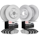 Purchase Top-Quality Rear Disc Brake Kit by DYNAMIC FRICTION COMPANY - 4504-76108 pa1