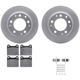 Purchase Top-Quality DYNAMIC FRICTION COMPANY - 4512-02033 - Rear Disc Brake Kit pa1