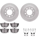 Purchase Top-Quality DYNAMIC FRICTION COMPANY - 4512-03107 - Rear Disc Brake Kit pa3