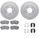 Purchase Top-Quality DYNAMIC FRICTION COMPANY - 4512-03127 - Rear Disc Brake Kit pa1