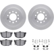 Purchase Top-Quality DYNAMIC FRICTION COMPANY - 4512-03134 - Rear Disc Brake Kit pa1