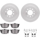 Purchase Top-Quality DYNAMIC FRICTION COMPANY - 4512-03134 - Rear Disc Brake Kit pa5