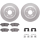 Purchase Top-Quality DYNAMIC FRICTION COMPANY - 4512-03156 - Rear Disc Brake Kit pa4