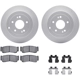 Purchase Top-Quality DYNAMIC FRICTION COMPANY - 4512-03169 - Rear Disc Brake Kit pa1