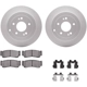 Purchase Top-Quality DYNAMIC FRICTION COMPANY - 4512-03169 - Rear Disc Brake Kit pa4