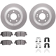 Purchase Top-Quality DYNAMIC FRICTION COMPANY - 4512-03174 - Rear Disc Brake Kit pa3