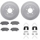 Purchase Top-Quality DYNAMIC FRICTION COMPANY - 4512-03176 - Rear Disc Brake Kit pa1