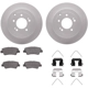 Purchase Top-Quality DYNAMIC FRICTION COMPANY - 4512-03176 - Rear Disc Brake Kit pa3