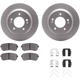 Purchase Top-Quality DYNAMIC FRICTION COMPANY - 4512-03192 - Brake Kit pa4