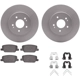 Purchase Top-Quality DYNAMIC FRICTION COMPANY - 4512-03193 - Rear Disc Brake Kit pa2