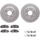 Purchase Top-Quality DYNAMIC FRICTION COMPANY - 4512-03195 - Rear Disc Brake Kit pa3