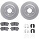 Purchase Top-Quality DYNAMIC FRICTION COMPANY - 4512-03196 - Rear Disc Brake Kit pa1