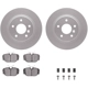 Purchase Top-Quality Rear Disc Brake Kit by DYNAMIC FRICTION COMPANY - 4512-11035 pa1