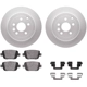 Purchase Top-Quality Rear Disc Brake Kit by DYNAMIC FRICTION COMPANY - 4512-11052 pa4