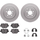 Purchase Top-Quality DYNAMIC FRICTION COMPANY - 4512-11053 - Rear Disc Brake Kit pa2