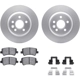 Purchase Top-Quality DYNAMIC FRICTION COMPANY - 4512-11059 - Rear Disc Brake Kit pa1